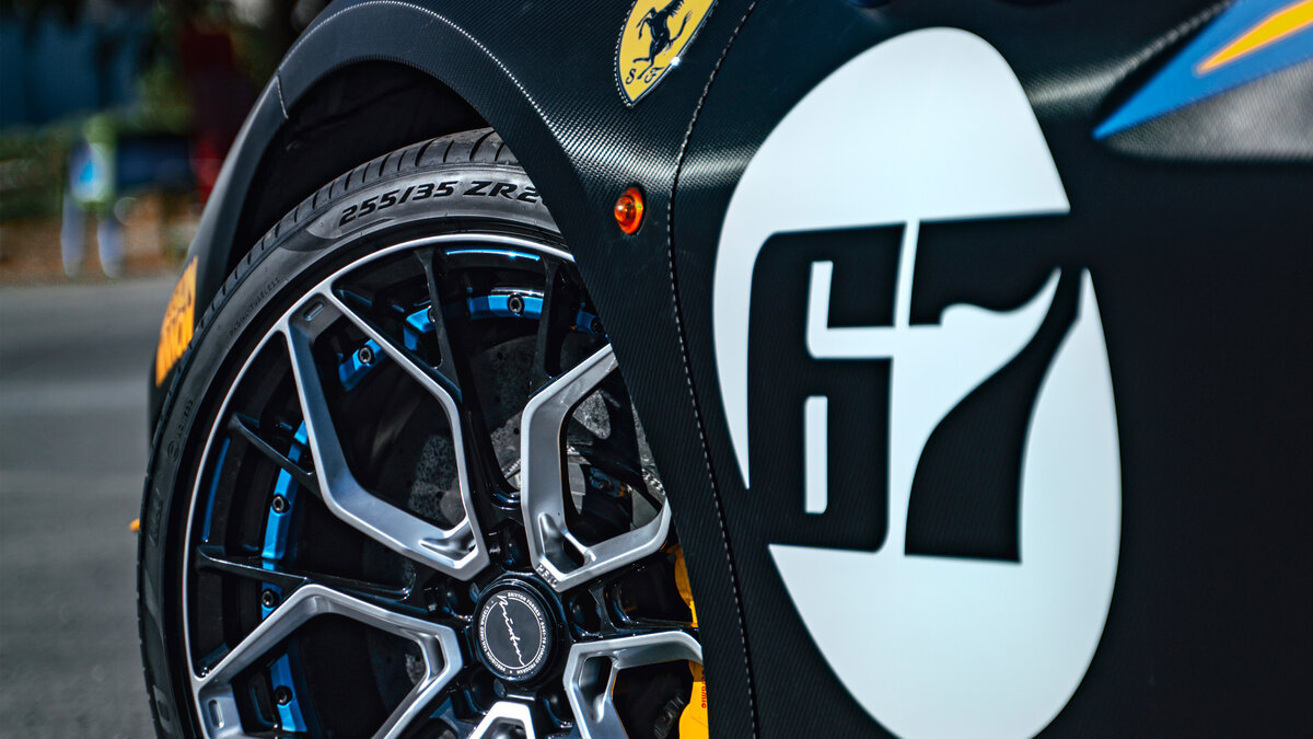 Ferrari 488 - Racing Blue Wrap - img 8