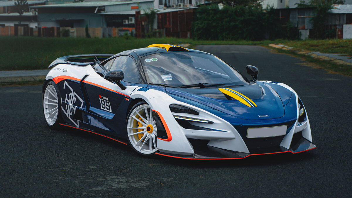 Mclaren N Largo 720s - Racing Wrap - cover