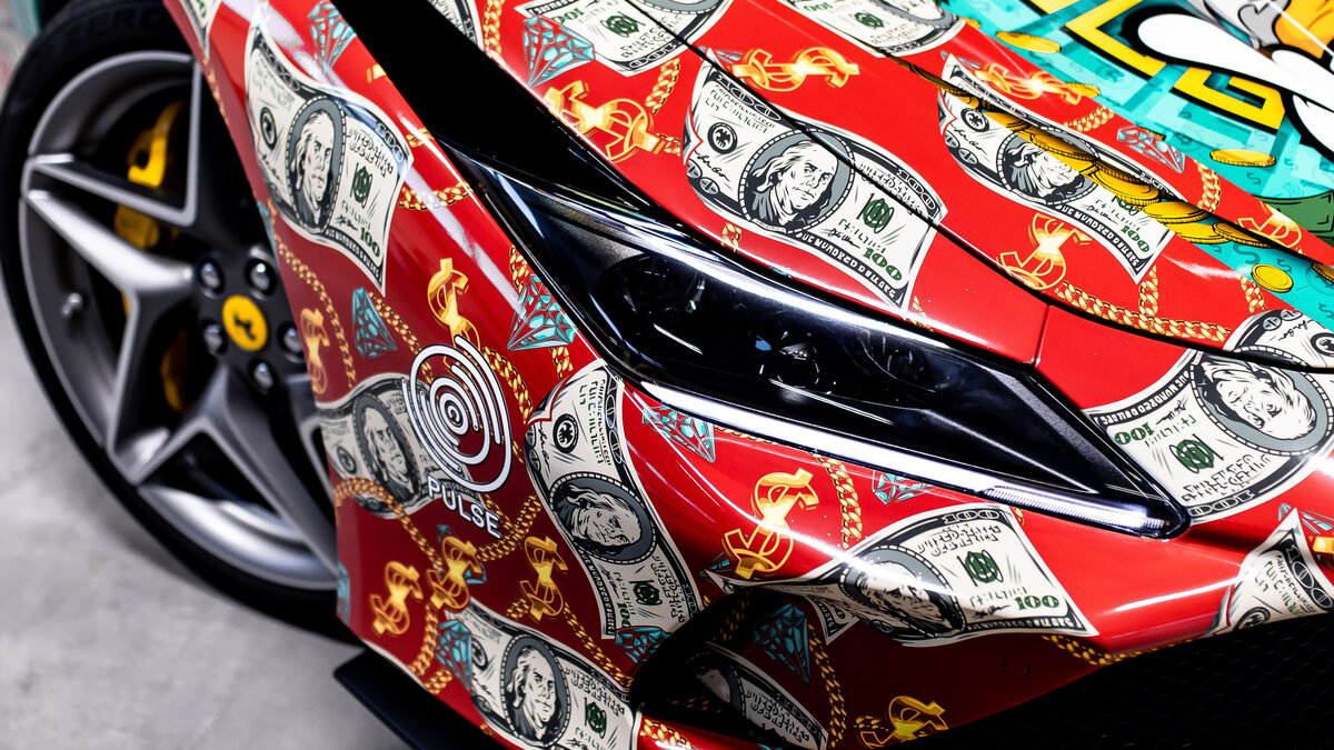 Ferrari F8 Tributo - McDuck Wrap - img 1