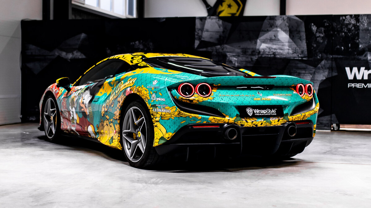 Ferrari F8 Tributo - McDuck Wrap - img 12