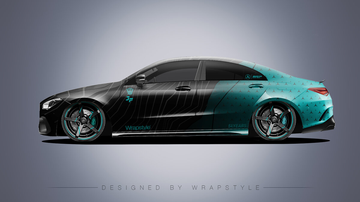 Mercedes-Benz CLA 35 - Mercedes Gradient Design - cover