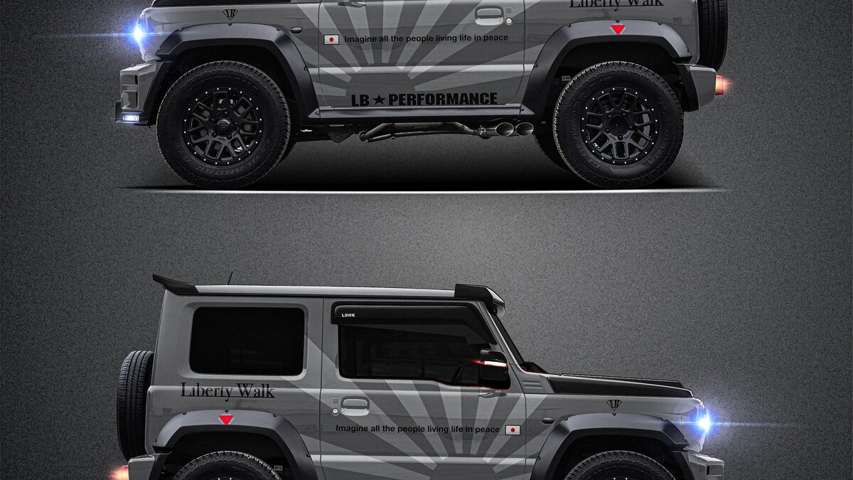 Suzuki Jimny - Grey Sunrise Design - img 1