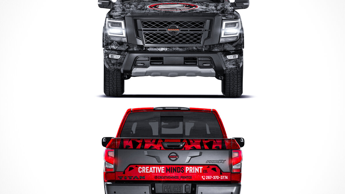 Nissan Titan - Cracked Design - img 2