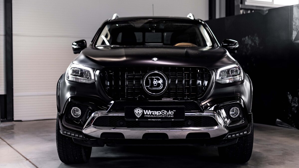 Mercedes-Benz X-Class - Black Satin Wrap - img 2