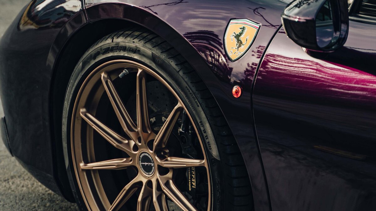 Ferrari 488 - Midnight Purple Wrap - img 2