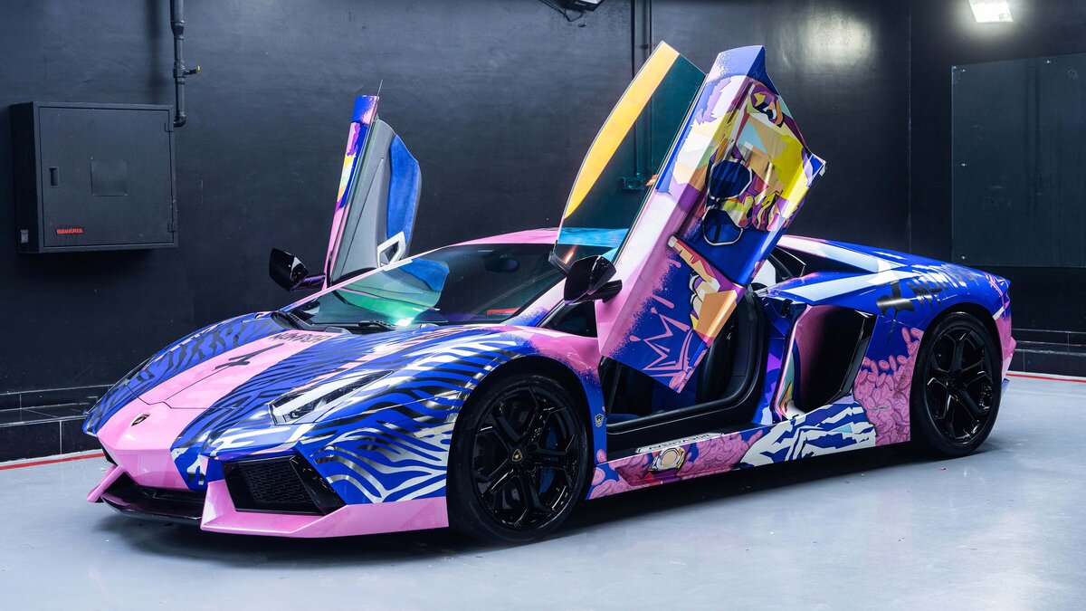 Lamborghini Aventador - Number One Wrap - cover