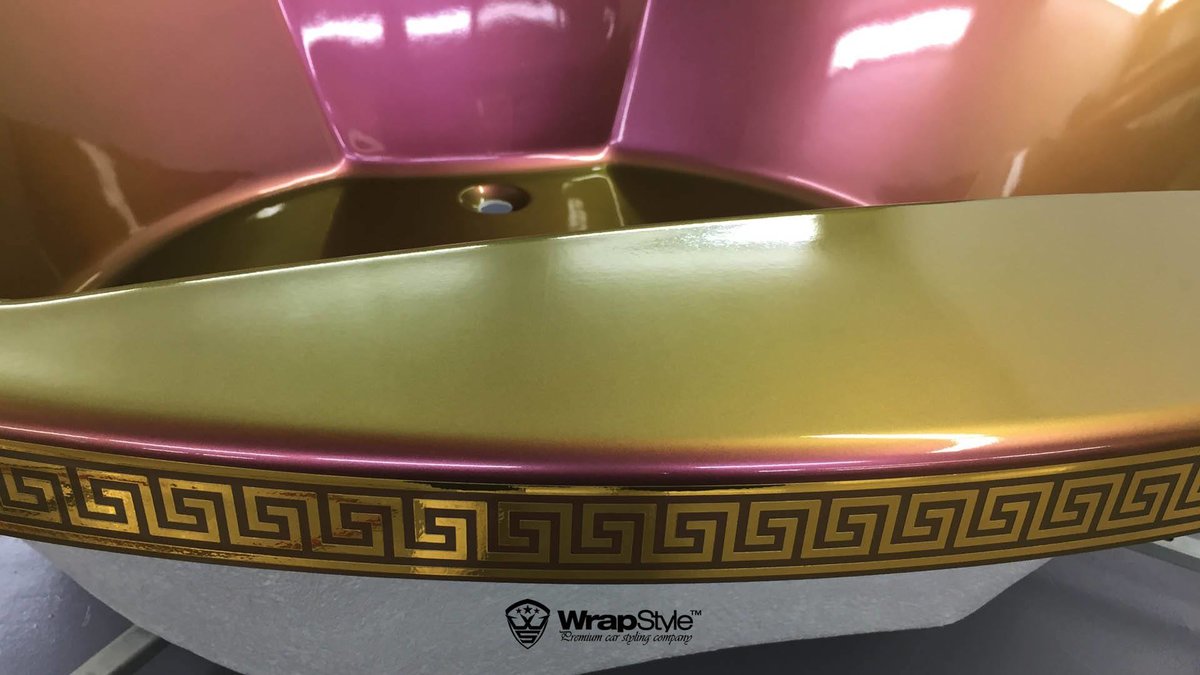 Bath - Versace Gold wrap - img 1