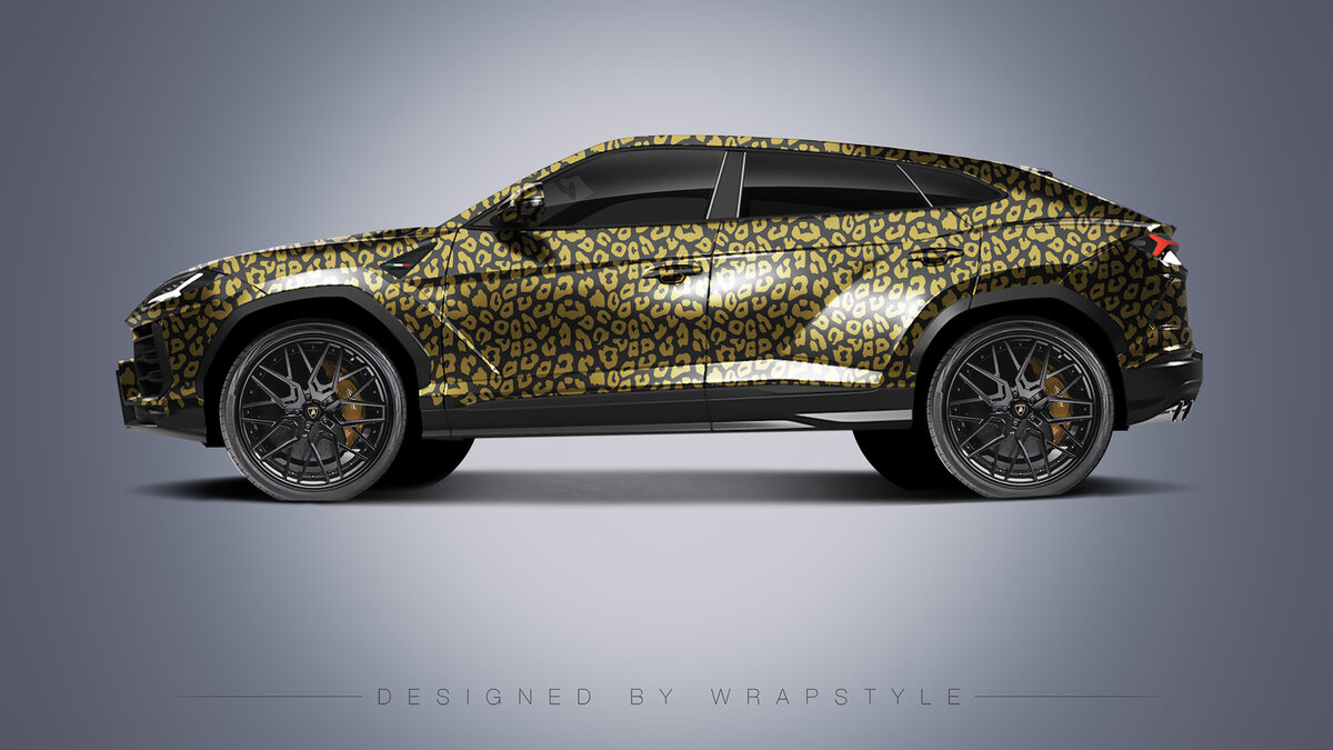 Lamborghini Urus - Leopard Design - cover