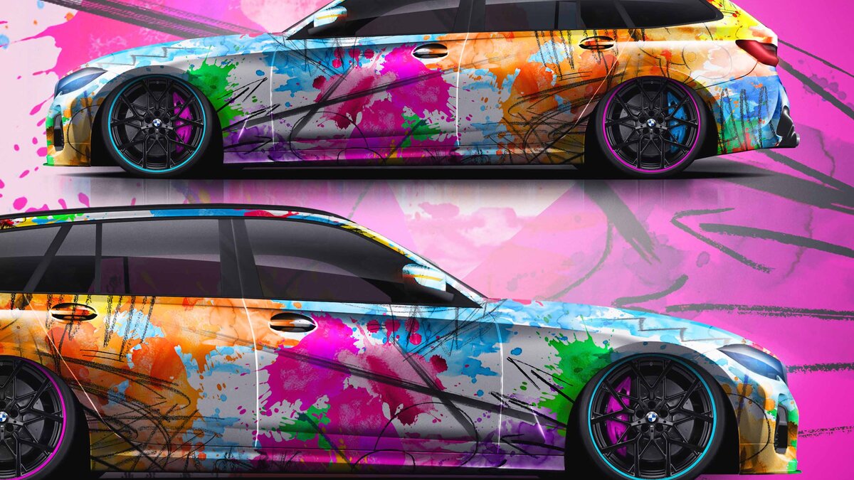 BMW 3 G21 - Color Splash Design - img 7
