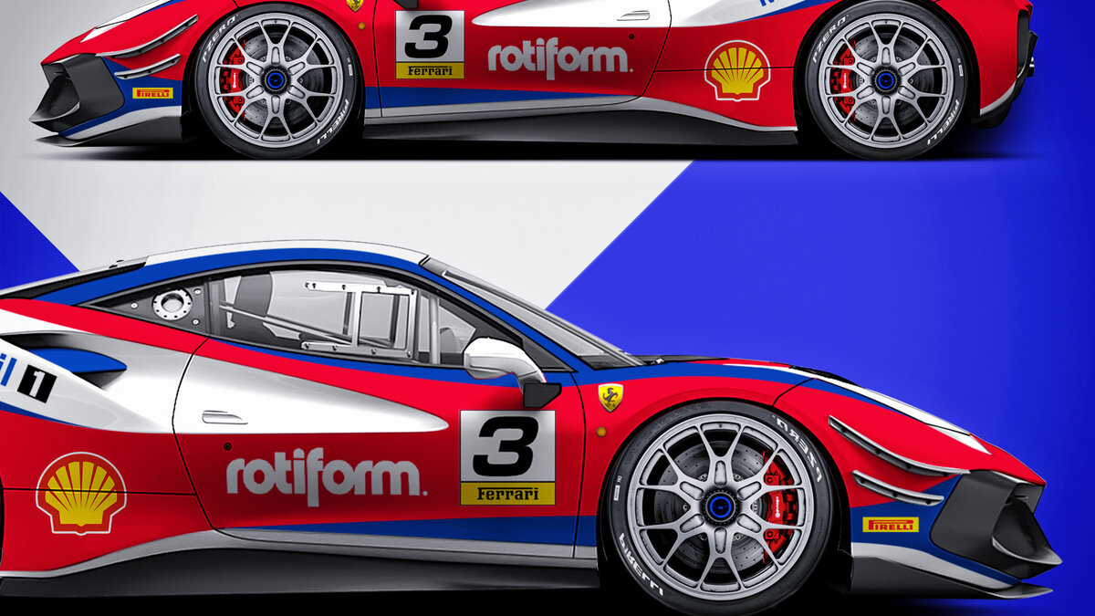 Ferrari 488 Challenge - Racing Design - img 1
