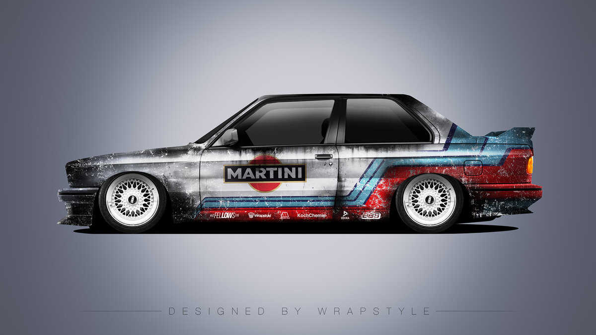 BMW E30 - Martini Design - cover