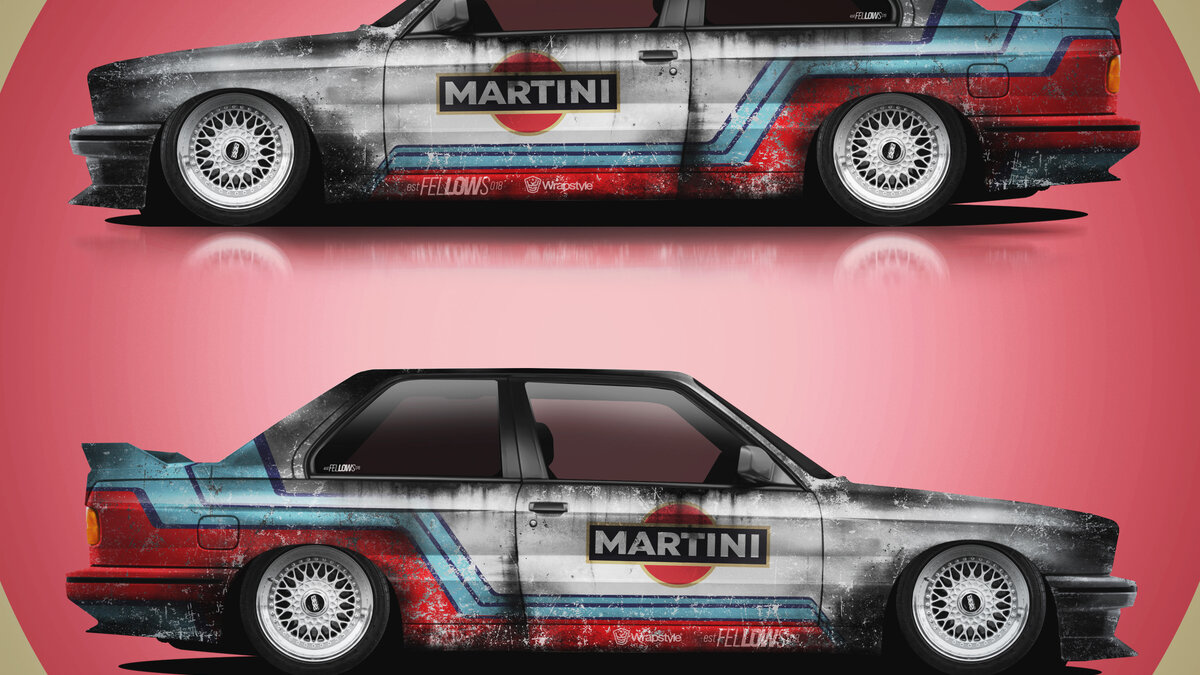 BMW E30 - Martini Design - img 1
