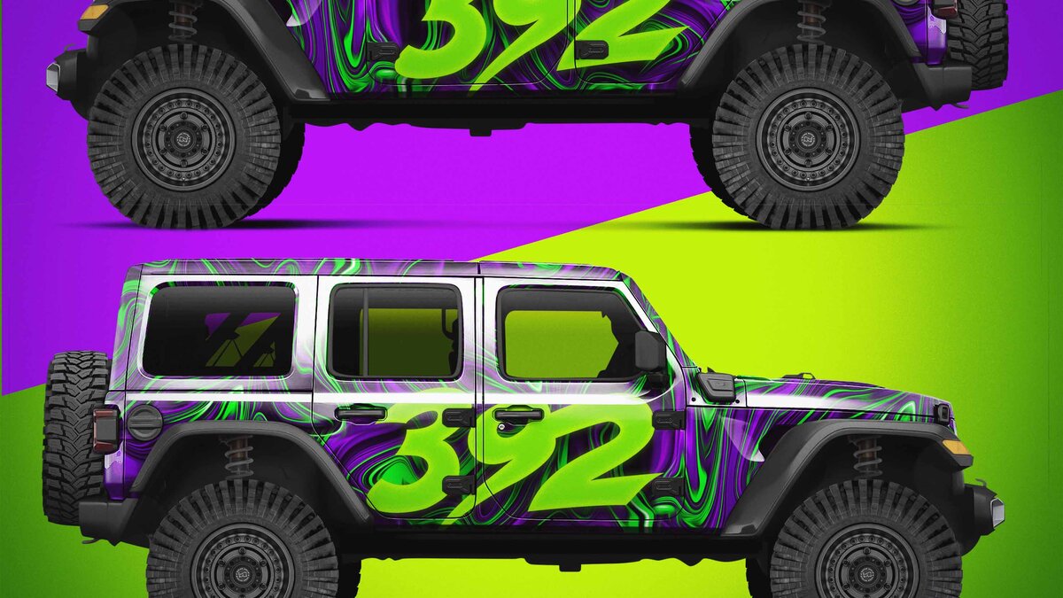 Jeep Wrangler - Oil Slick Design - img 4