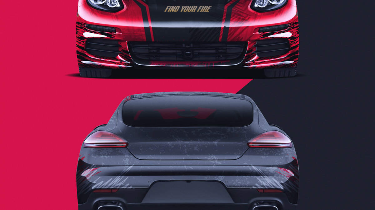 Porsche Panamera 4S - Deadpool Design - img 6