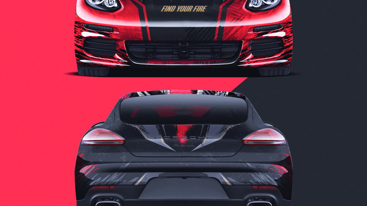 Porsche Panamera 4S - Deadpool Design - img 7