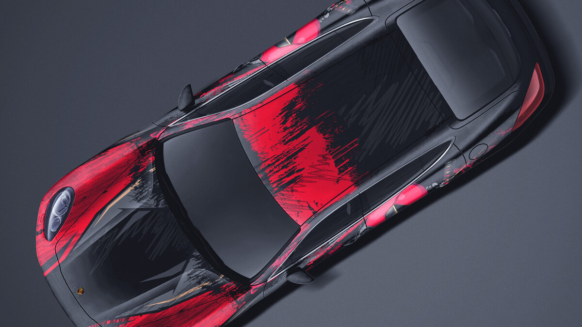Porsche Panamera 4S - Deadpool Design - img 8