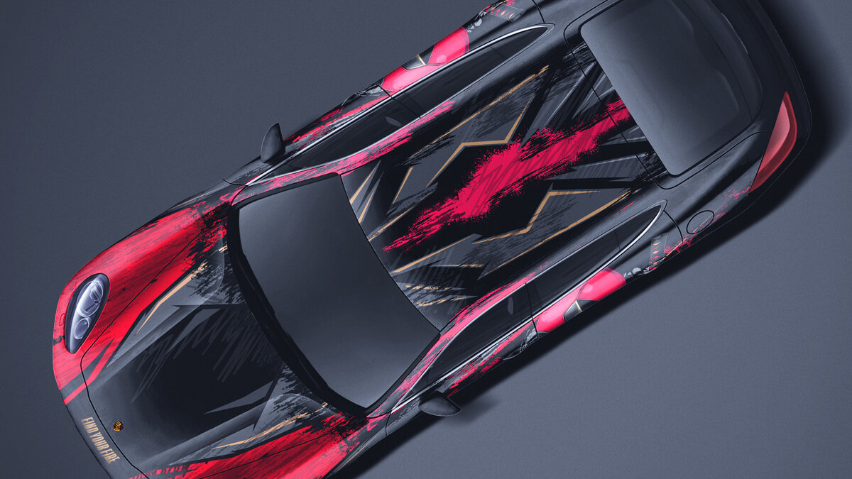 Porsche Panamera 4S - Deadpool Design - img 10