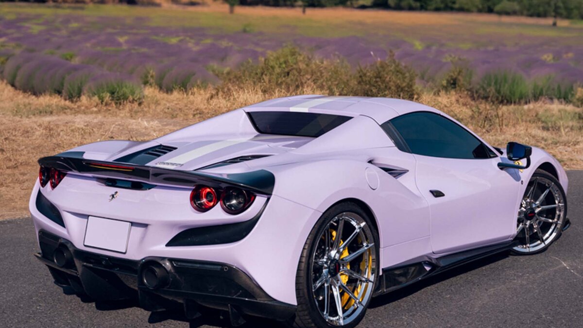 Ferrari F8 Spider - Purple Wrap - img 7