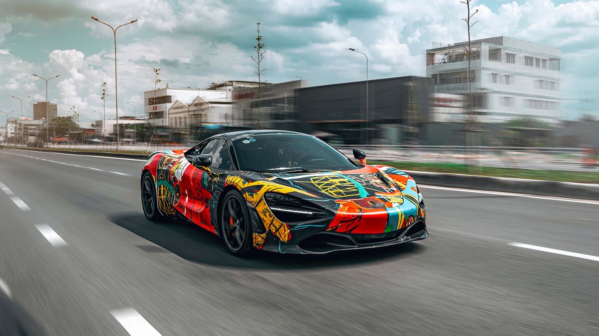 McLaren 720S Spider - Art Wrap - img 2