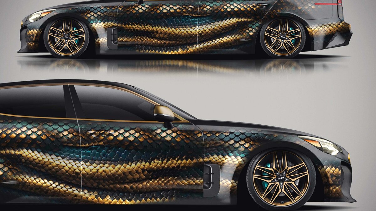 Kia Stinger GT - Snake Skin Design - img 1