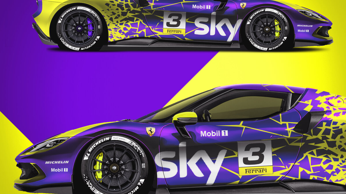 Ferrari 296 Challenge - Cracked Design - img 2