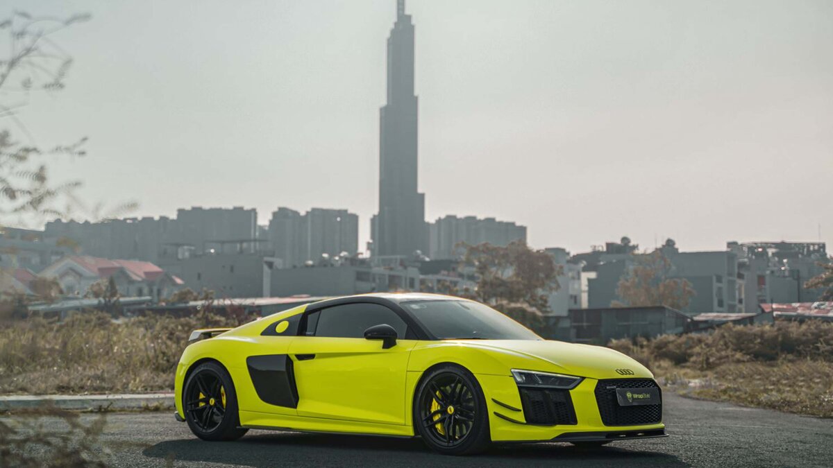 Audi R8 V10 - Racing Yellow Wrap - img 2