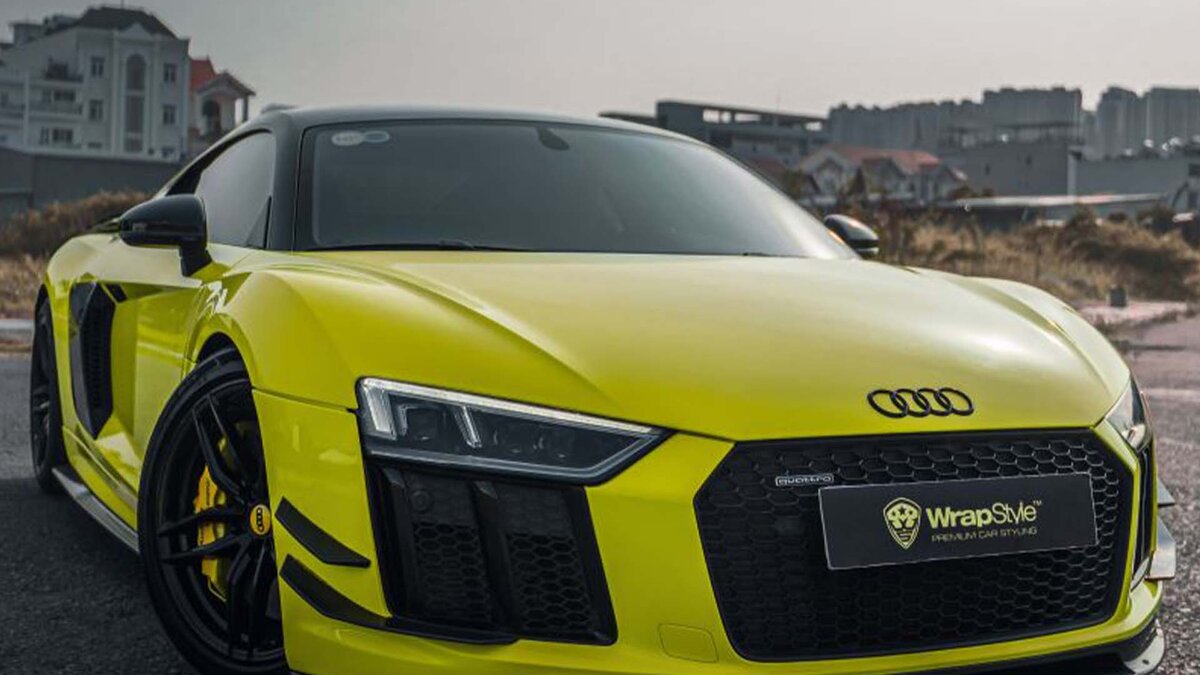 Audi R8 V10 - Racing Yellow Wrap - img 4