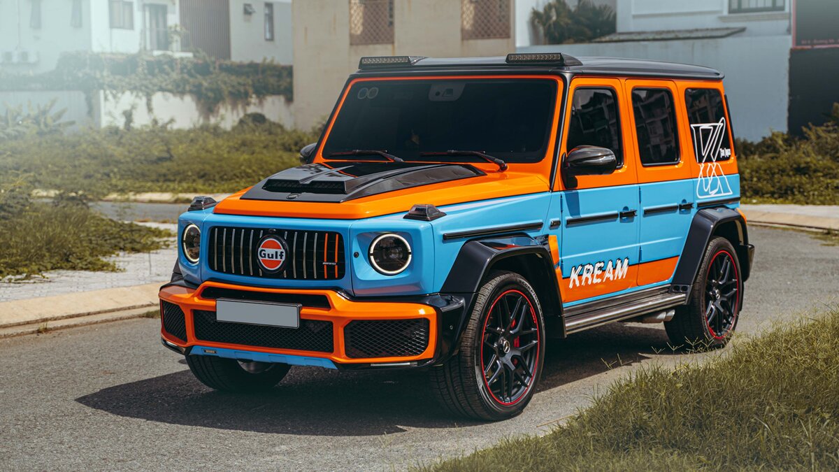 Mercedes-Benz G63 - Gulf Racing Wrap - cover