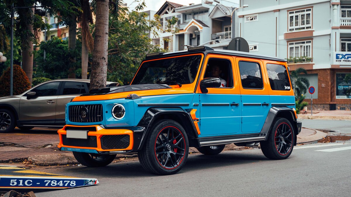 Mercedes-Benz G63 - Gulf Racing Wrap - img 1