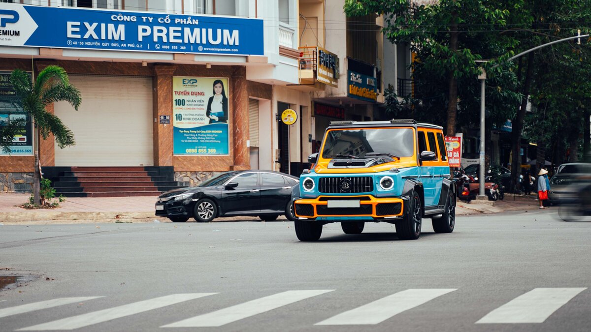 Mercedes-Benz G63 - Gulf Racing Wrap - img 2
