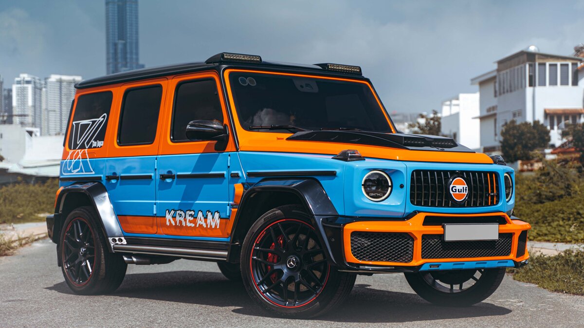 Mercedes-Benz G63 - Gulf Racing Wrap - img 3