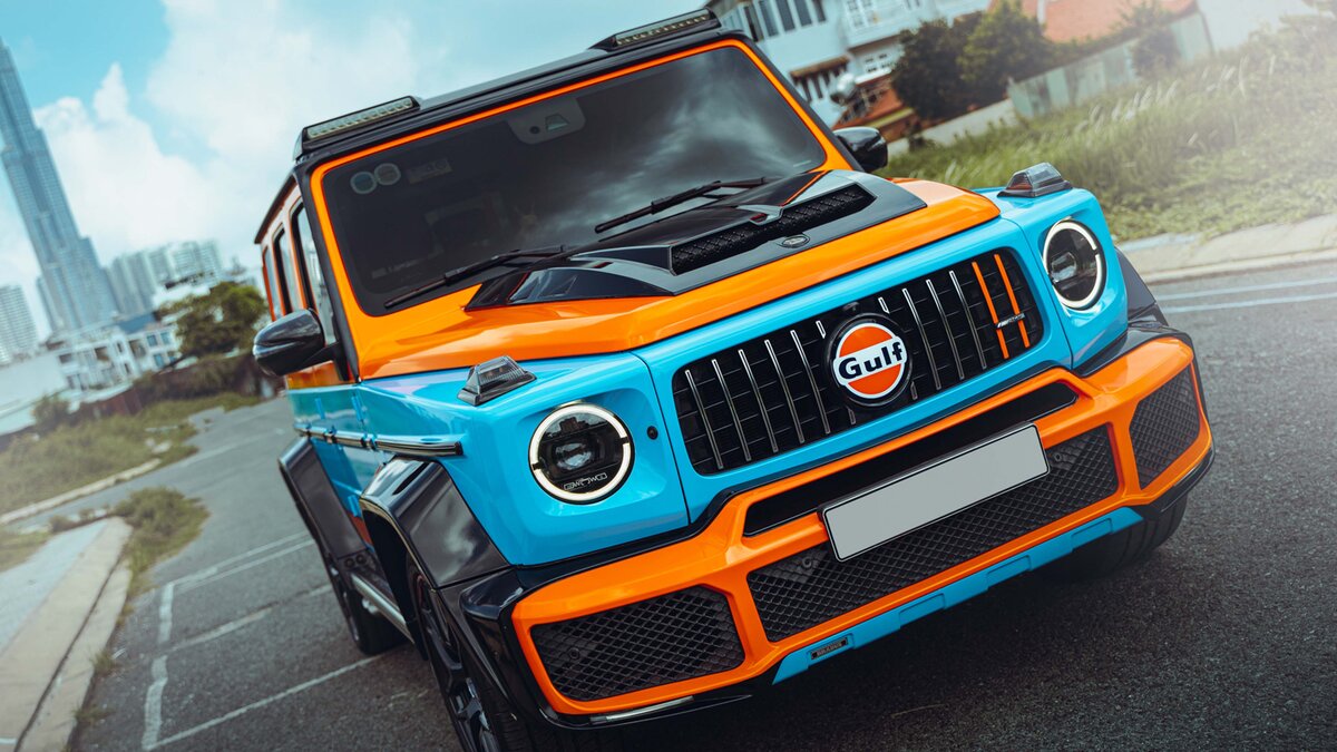 Mercedes-Benz G63 - Gulf Racing Wrap - img 4