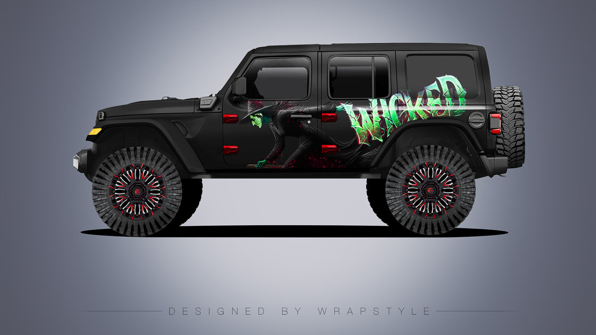 Jeep JL Sahara - Wicked Design - cover