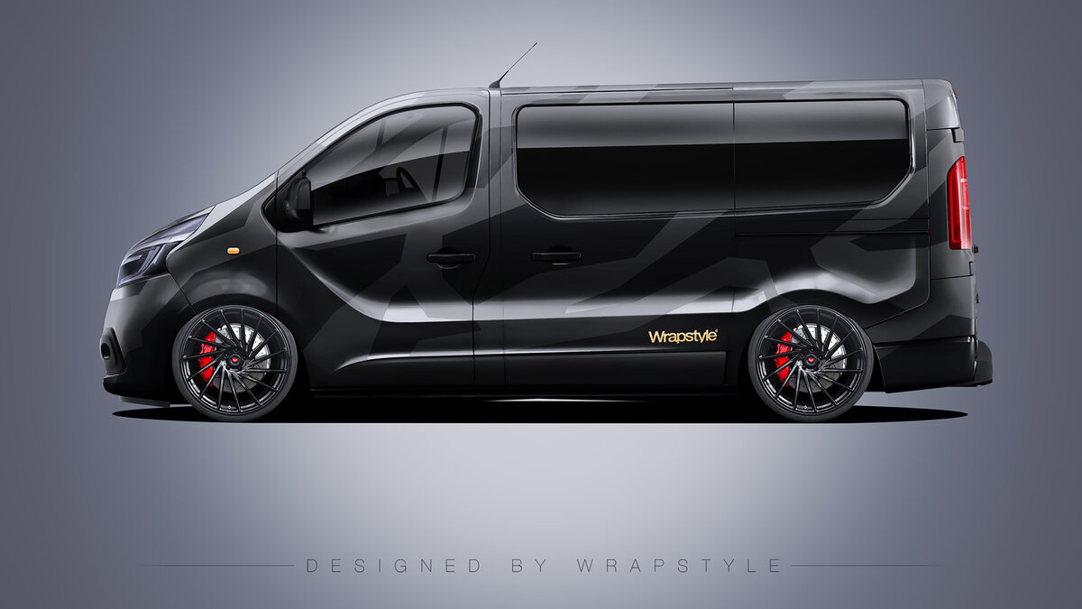 Renault Traffic - Wrapstyle Camo Design - cover