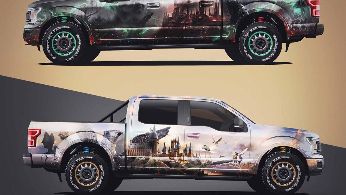 Ford F150 King Ranch - Harry Potter Design - img 1