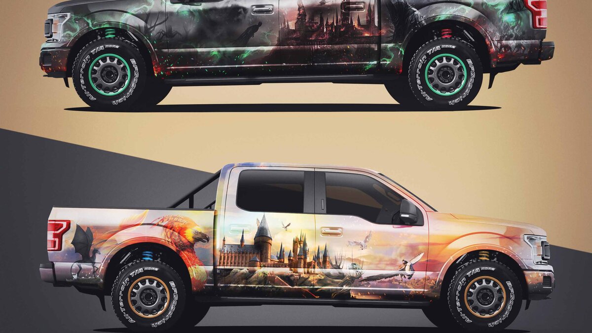 Ford F150 King Ranch - Harry Potter Design - img 2