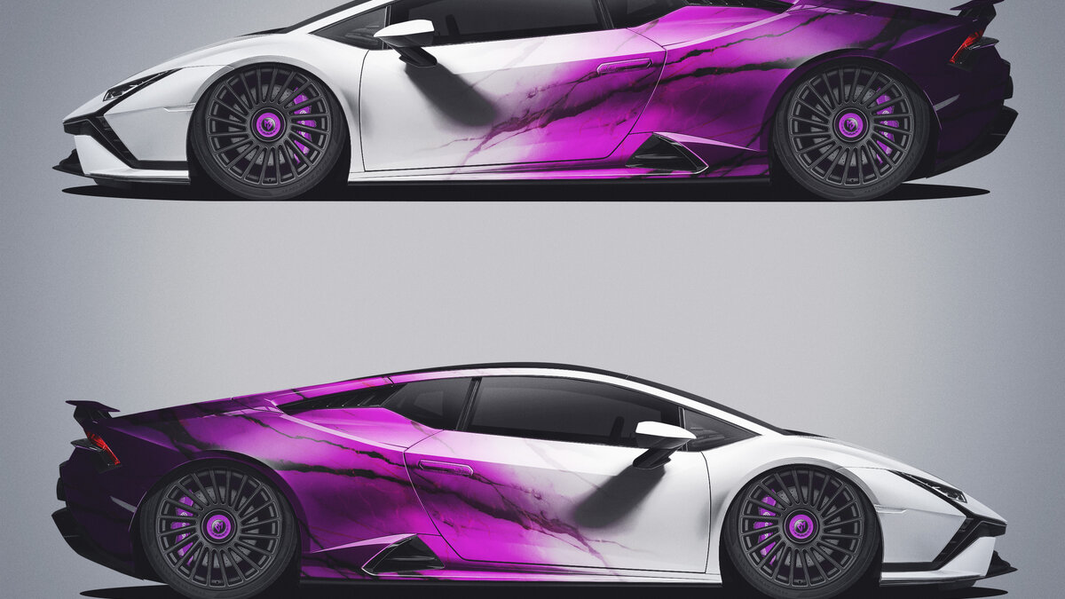 Lamborghini Huracan - Gradient Design - img 1