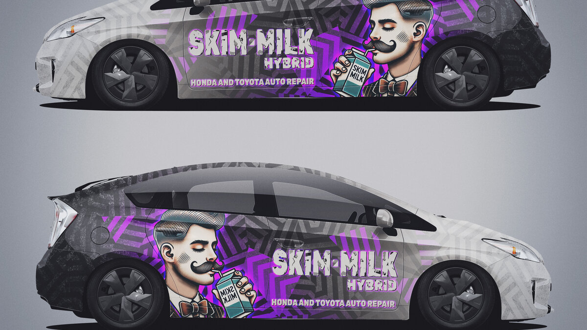 Toyota Prius - Skim Milk Design - img 3