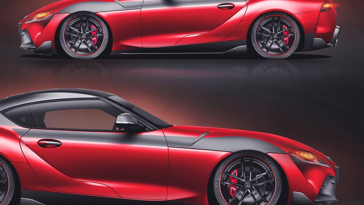 Toyota Supra A90 - Racing Design - img 2