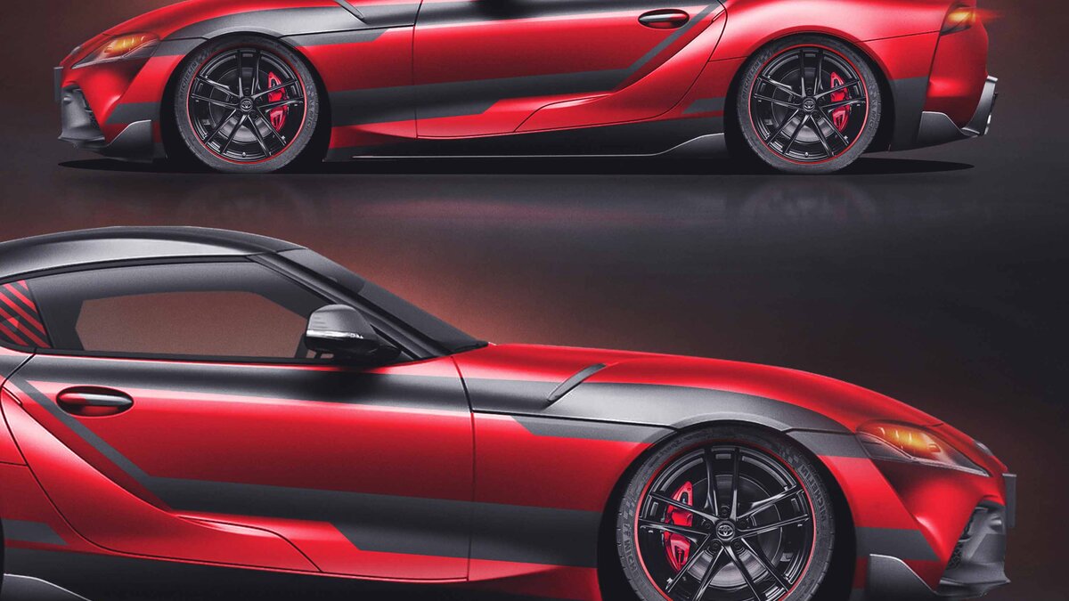 Toyota Supra A90 - Racing Design - img 4