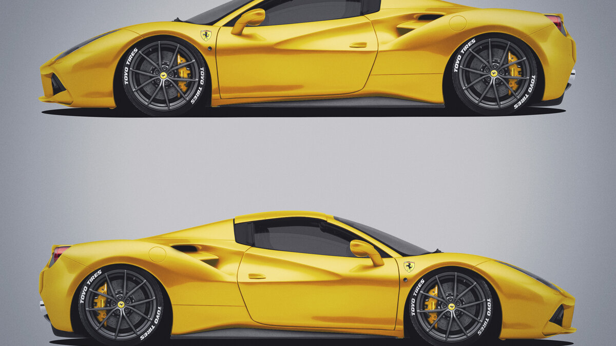 Ferrari 488 Spider 2017 Color change - img 1