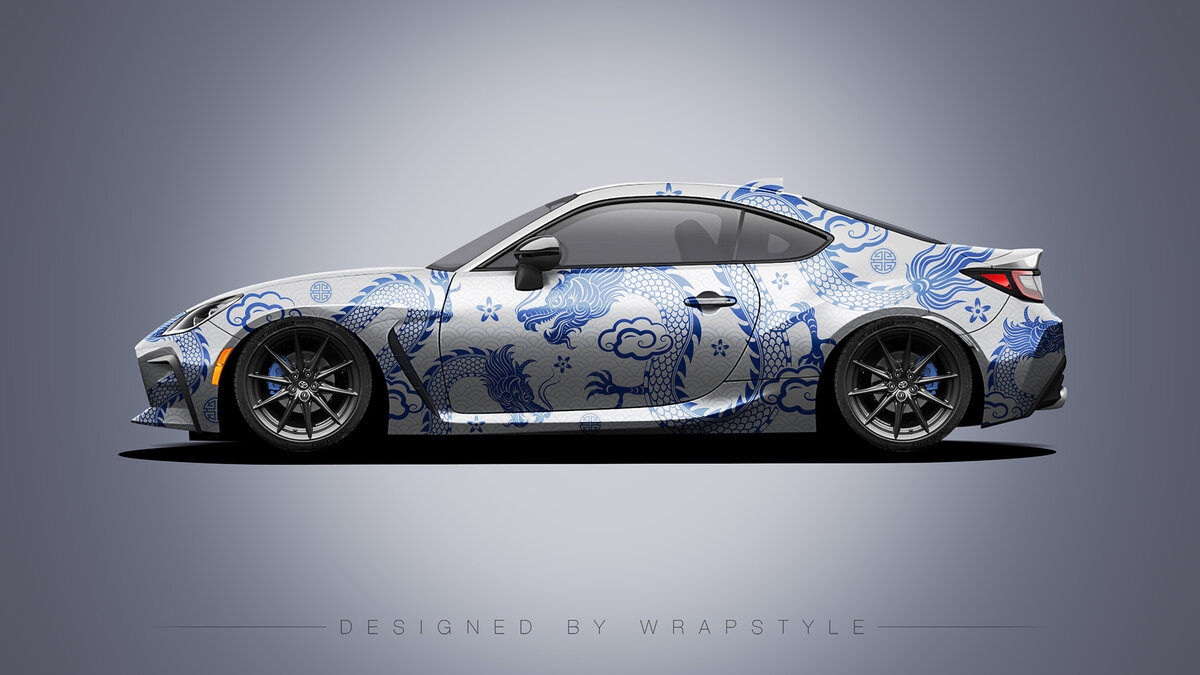 Toyota GR86 - Chinese Dragon Design - cover