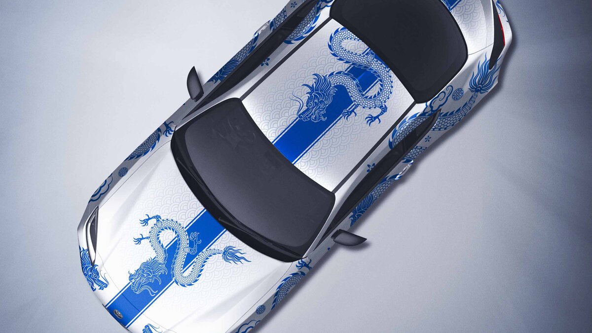 Toyota GR86 - Chinese Dragon Design - img 4