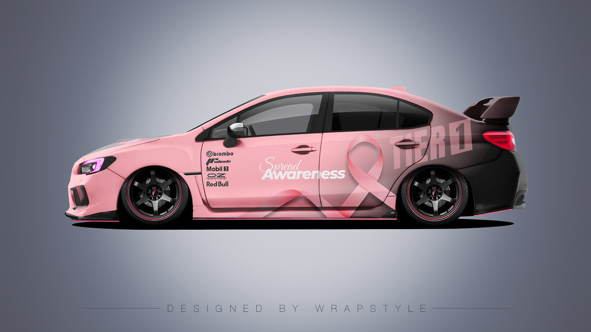 Subaru WRX STI - Spreading Awareness Design - cover