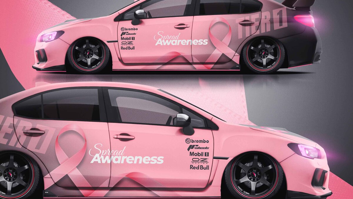 Subaru WRX STI - Spreading Awareness Design - img 1