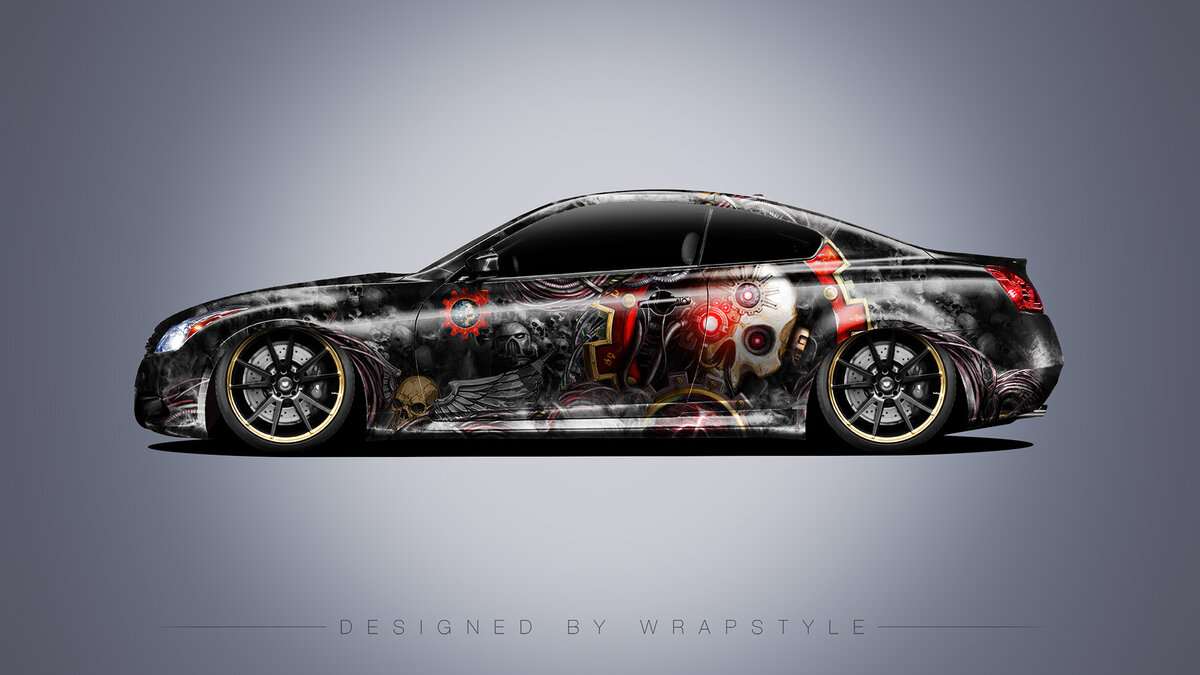 Infinity G37X - Adeptus Mechanicus Design - cover
