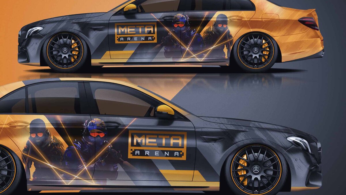 Mercedes E63 - Counter Strike Design - img 1