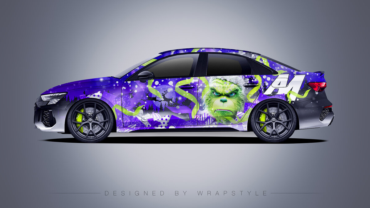 Audi RS3 - Grinch Design - cover