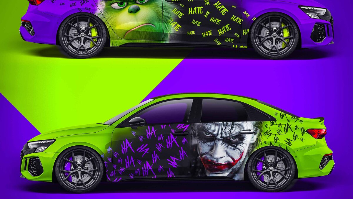 Audi RS3 - Grinch Design - img 1
