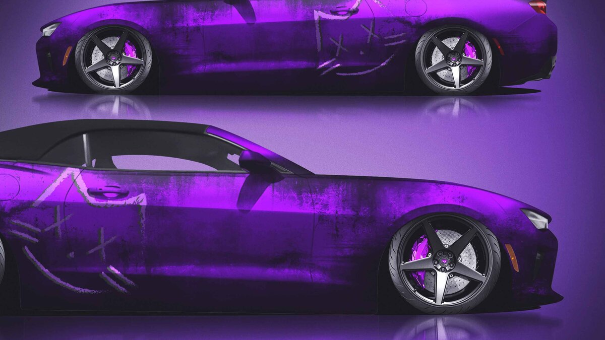 Chevrolet Camaro - Dripping Paint Design - img 2